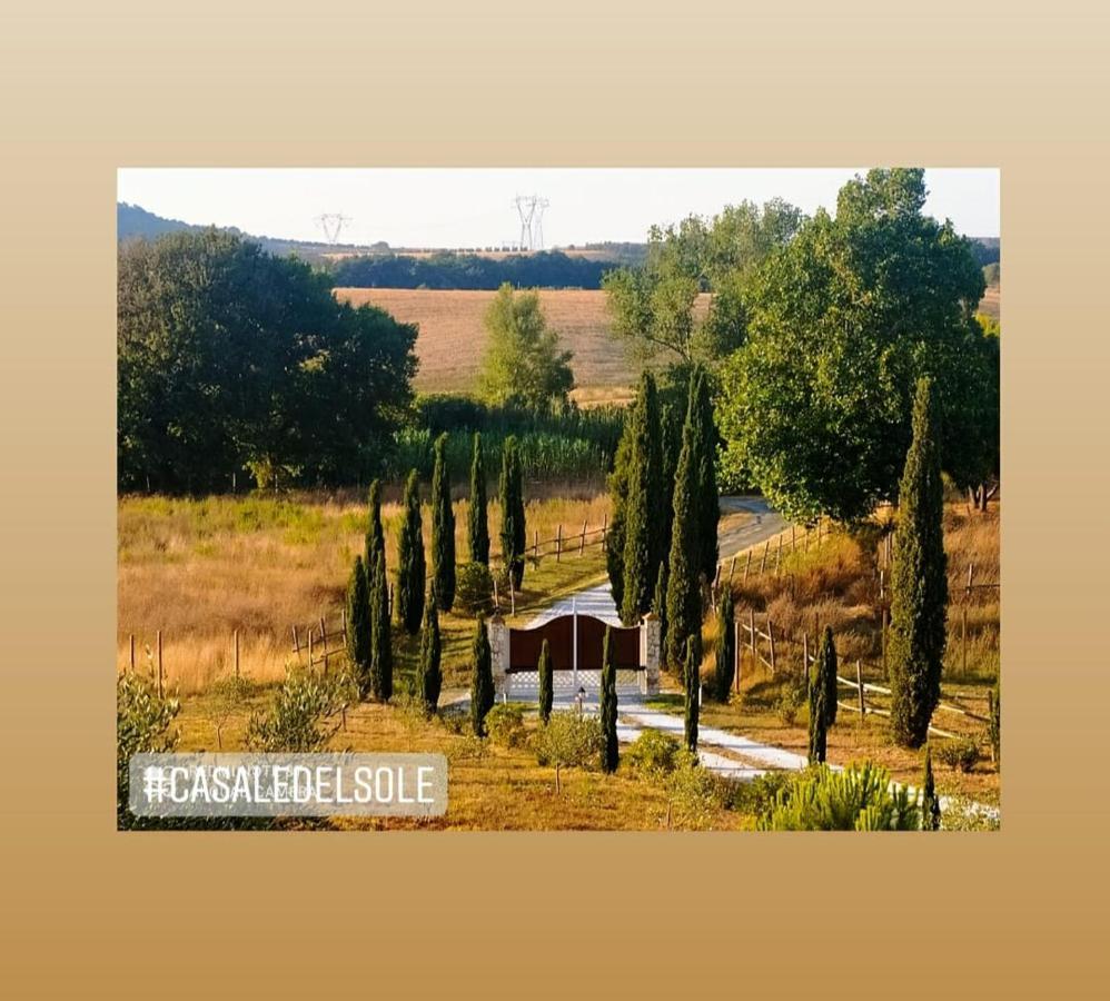 Bed And Breakfast Casale Del Sole Кастеллина-Мариттима Экстерьер фото